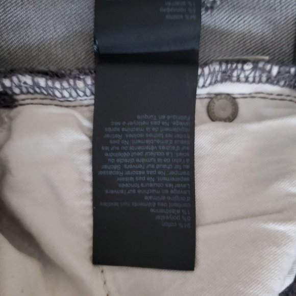 All Saints Women's MAST Skinny Denim Jeans Washed Gray Size W29 - Picture 11 of 16